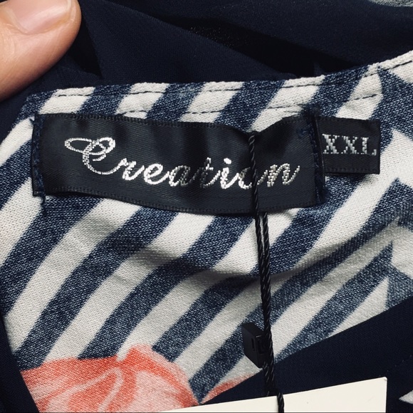 Creation Flower pattern reversible dress (Women) - Picture 4 of 5